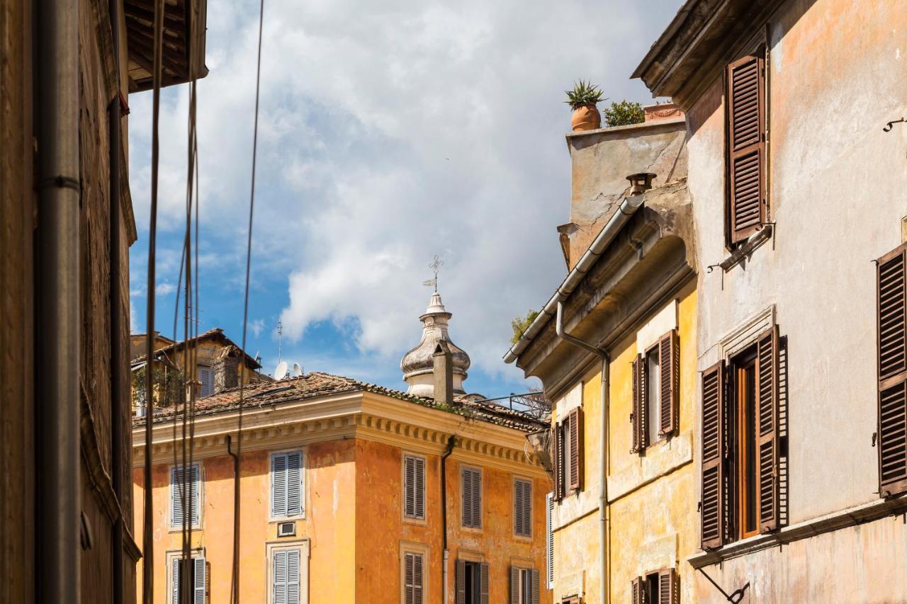 Trasteverehome - Central Monserrato House With Balcony Roma Exterior foto